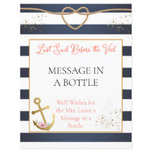 Mensagem de Chá de panela Náutico num Sinal de Gar