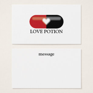 Mensagem de Pílula de Poção de Amor
