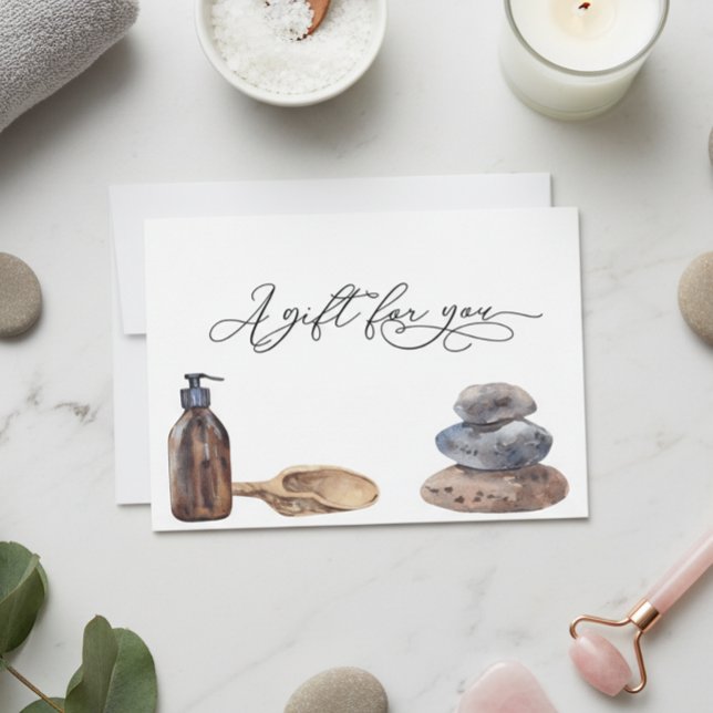 Mensagem de Spa Salon no Dia do Certificado de Pre (Criador carregado)