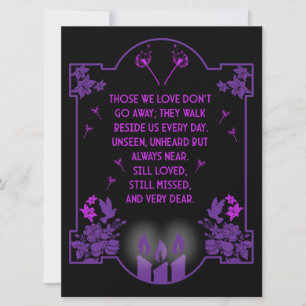 Mensagem de Suporte de Condolências