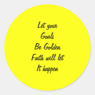 Mensagem dos autocolantes de fé