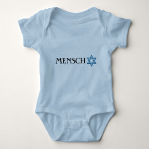 Mensch com Star of David T-shirt