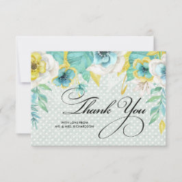 Menta | Cartão De Casamento De Agradecimentos Amar