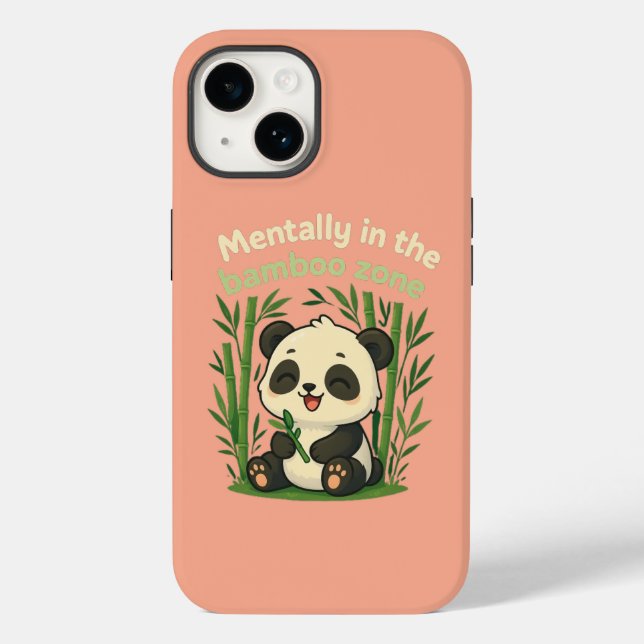 Mentalmente na Zona do Bambu – iPhone Ca do Panda  (Verso)