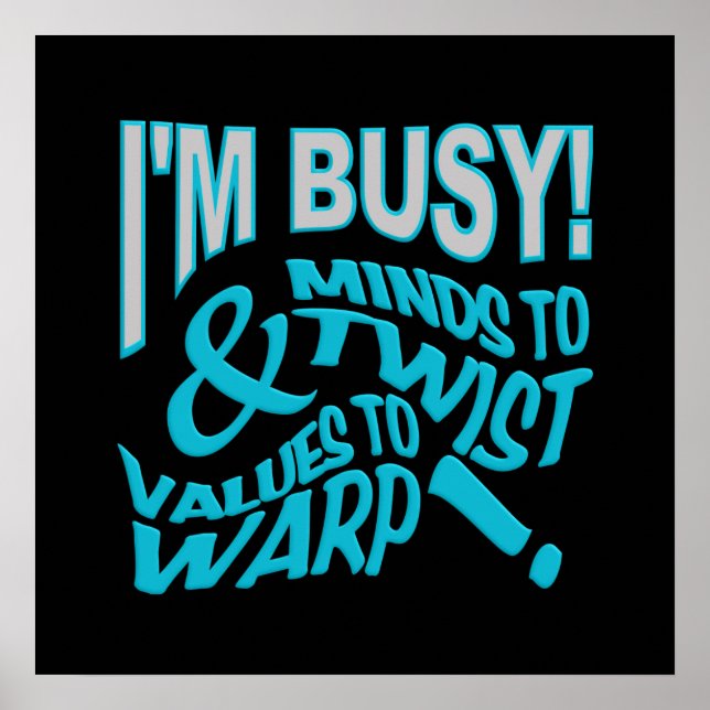 Mente para torcer poster (Frente)