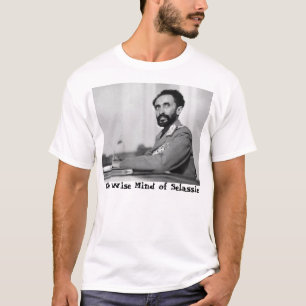 Mente sábia da camisa de Selassie