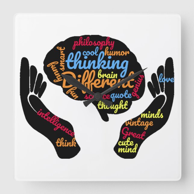 Mentes de excelente pensam em outro relógio de par (Frente)