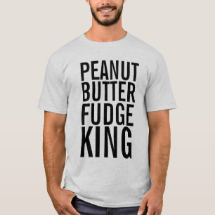 MENTIGENS DE T-SHIRTS DE REI DE MANTEIGA DE PEANUT