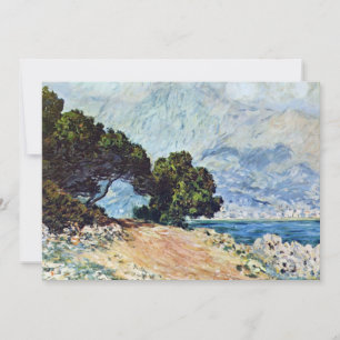 Menton visto do Cap Martin por Claude Monet