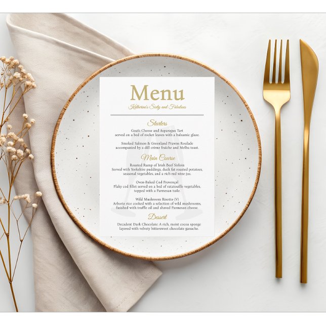 Menu 60 e Fabuloso Aniversário Ouro Branco  (Criador carregado)