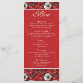 Menu Anêmonas Românticas Brilho Casamento na Cidade