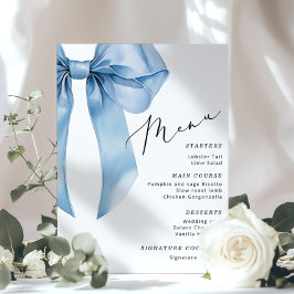 Menu Arco Azul Ela está se casando