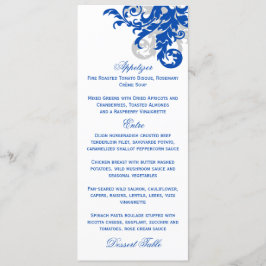 Menu Azul Real e Flourado