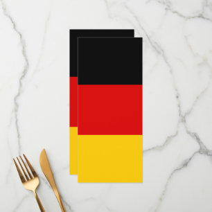Menu bandeira alemã