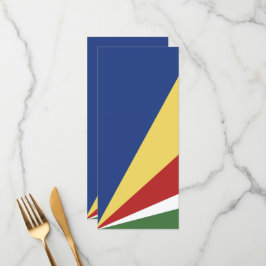 Menu Bandeira das Seychelles