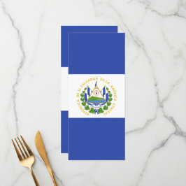 Menu Bandeira de El Salvador
