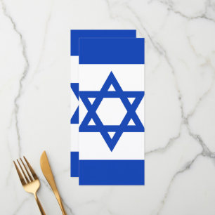 Menu bandeira de Israel
