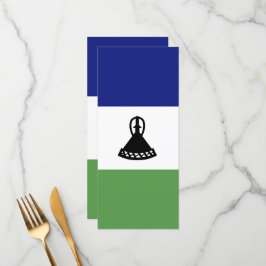 Menu Bandeira do Lesoto