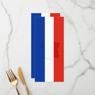 Menu bandeira francesa