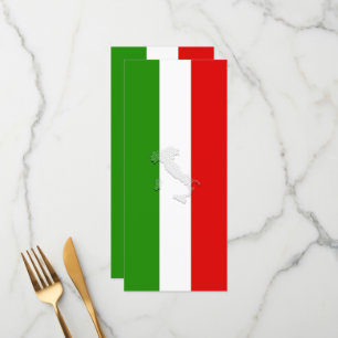 Menu Bandeira italiana