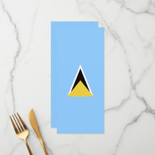Menu bandeira santo Lúcia
