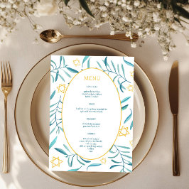 Menu Bar Bat Mitzvah Casamento Judaico Botânicos Person