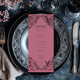 Menu Bat Vitoriano Até Casamento Negro e Vinho da Morte