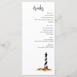 Menu Bebidas Costeiras