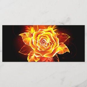 Menu Blooming Fire Rosa