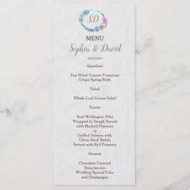 Menu Boho Succulent Cactus Wreath