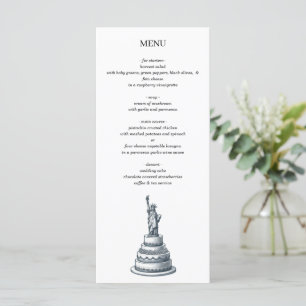 Menu Bolo Nova Iorque Wedding
