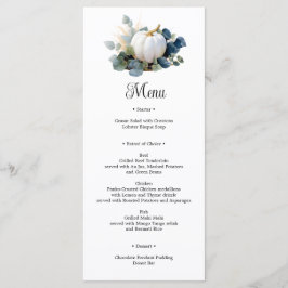 Menu Bombas brancas e Chá de panela de eucalipto verde