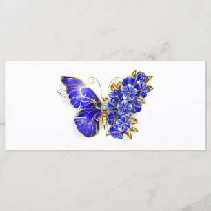 Menu Borboleta Safira Flor