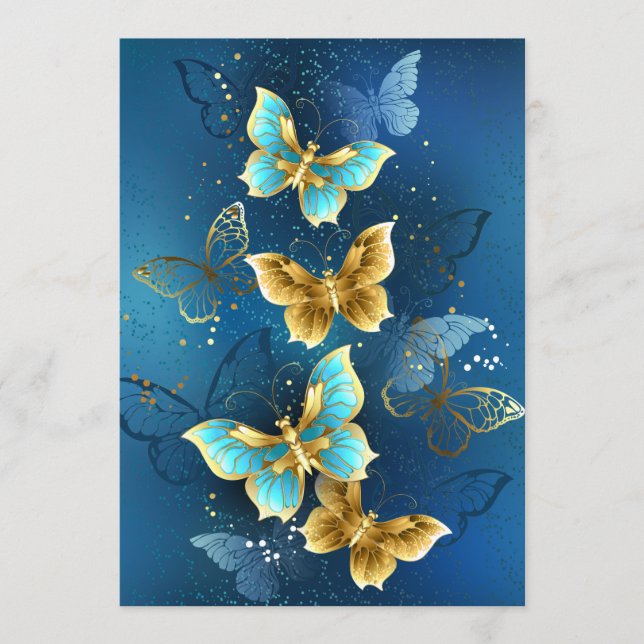 Menu Borboletas de ouro (Frente)