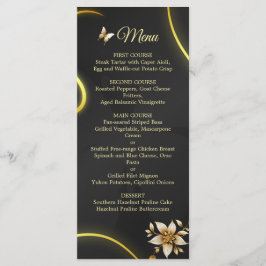 menu Borboletas do Ouro preto