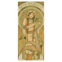 Bósnia e Herzegovina por Alphonse Mucha (1900)