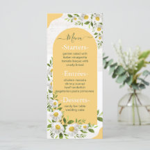 Branco Amarelo Boho Floral