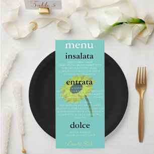 Menu BRIDE & CO Autumn Brile Chá Party