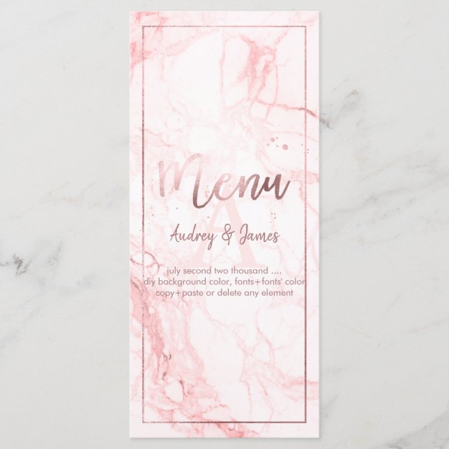 Menu Brilhante PixDezines/Faux Dourado/Marble (Frente)