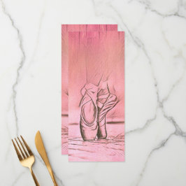 Menu Calçados cor-de-rosa Ballerina