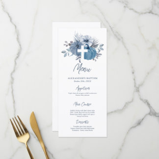 Menu Cardápio Alto Menino Batismo Cruz Abóbora