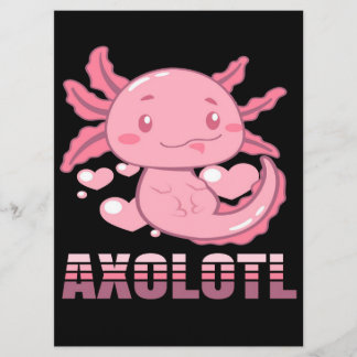 Menu Cardíaco Axolotl | Banda desenhada Axolotl