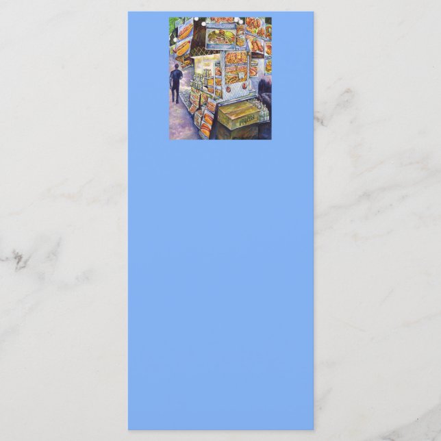 Menu Carga de trabalho artística extraordinária (Frente)