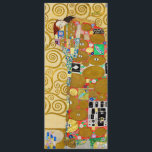 Menu Casal Gustav Klimt Fulfillment Nouveau<br><div class="desc">Gustav Klimt,  Fulfillment 1910-1911 Art Nouveau Casal com a assinatura do design de giro Klimt e bela pintura a ouro.</div>