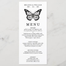 Casamento com Borboleta Negra e Branca