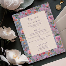 Casamento com Bordado Botânico Maximalista