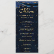 Casamento de Agitação de Faux e Glitter Azul Elega