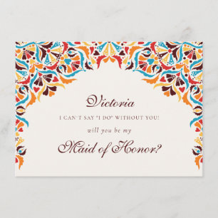 Menu Casamento de Borda com Estilo Floral de Marfim, Lu