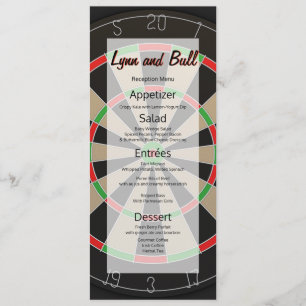 Menu Casamento de Dartboard