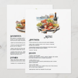 Menu Casamento de destino em Newport, Rhode Island